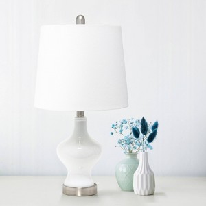 Paseo Mercury Table Lamp with Fabric Shade - Lalia Home - 1 of 4