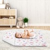 Sweet Jojo Designs Girl Baby Receiving Security Blanket Butterfly Blush Pink and Purple - 3 of 4