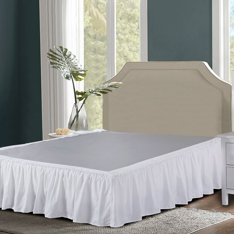 Wrap-around Ruffled Bed Skirt - Bed Maker's, 5 of 12