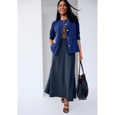 Jessica London Bi-Stretch Swing Skirt