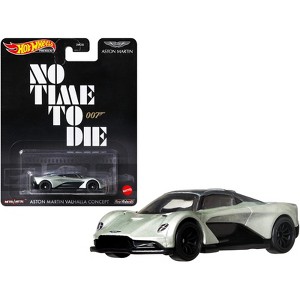 Aston Martin Valhalla Concept Light Green Met. w/Dark Green Top (James Bond 007) 2021 Movie Diecast Model Car by Hot Wheels - 1 of 4