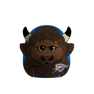 NBA Oklahoma City Thunder Plushie Mascot Pillow: Sports Team Logo, Round Throw Pillow - 1 of 1