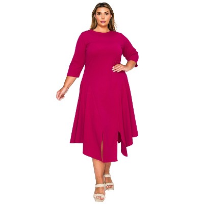 L I V D Women's Vida Split Hem Dress