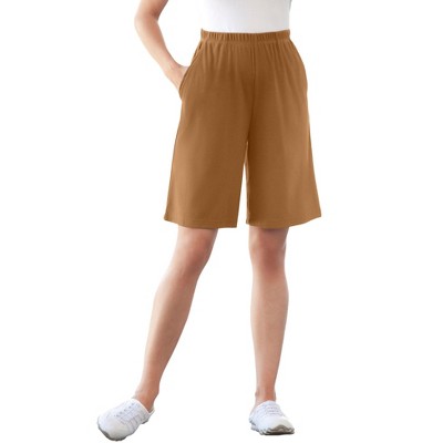 Woman Within Plus Size 7-Day Knit Short