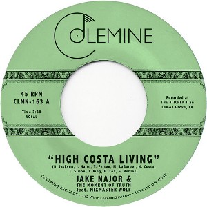 Jake Najor Feat. Mixmaster Wolf - High Costa Living / Grab A Soda (vinyl 7 inch single) - 1 of 1
