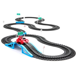 FAO Schwarz Vehicle Playset with DIY Track - 1 of 4