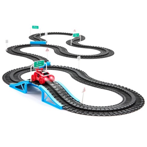 FAO Schwarz Vehicle Playset with DIY Track - image 1 of 4