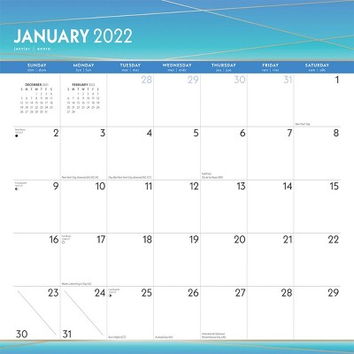 2022 Square Office Calendar Seaside Currents - BrownTrout Publishers Inc