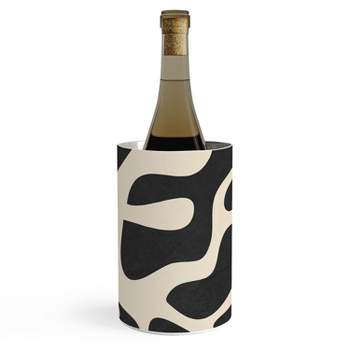Nadja Minimalist Abstract Leaves 1 Wine Chiller - Deny Designs