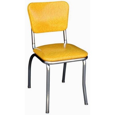 Diner Chair Cracked Ice Yellow - Richardson Seating