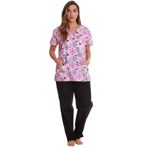 Just Love Nursing Scrubs Set for Women Print Scrubs - 1 of 1