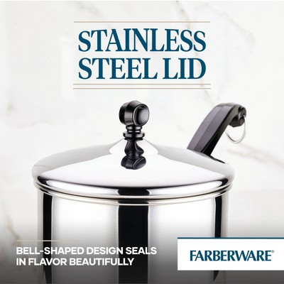 Farberware Classic 2-Quart Silver Stainless Steel Saucepan with Lid