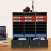 YIYIBYUS Desktop File Storage Cabinet with 24 Compartments and 2 Drawers - 3 of 4