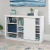 Sauder 29.5" 6 Shelf Northcott Bookcase White - 4 of 4