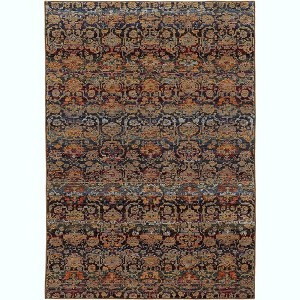 Oriental Weavers Andorra 6836C Multi/ Blue Indoor Area Rug - 1'10" x 3'2" - 1 of 4