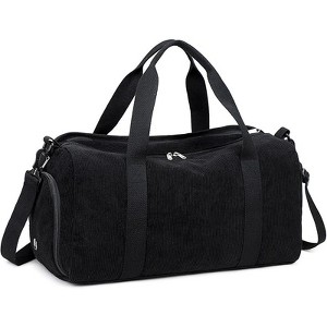 Generic Duffle Bag for Gym Sports Women Girls Workout Travel Bag Weekender with Shoe Compartment - 1 of 4