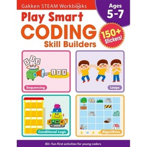 Play Smart Coding Skill Builders - by  Gakken Early Childhood Experts (Paperback) - 1 of 1