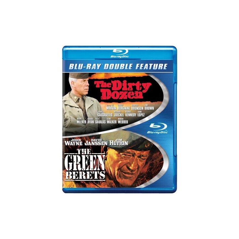The Dirty Dozen / The Green Berets (Blu-ray), 1 of 2