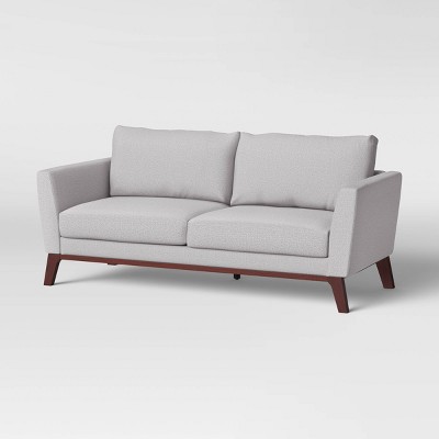 Middlefield Wood Base Sofa Light Gray - Threshold™