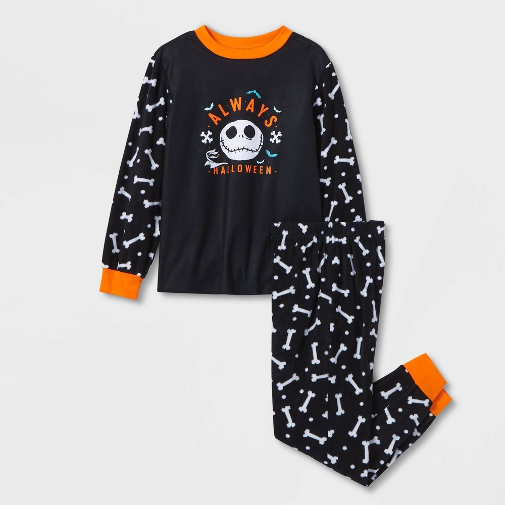 Boys' The Nightmare Before Christmas Sleep Pajama Set - Black 12