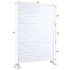 PAGED 76" H×48" W Balcony Privacy Screen, Fence Privacy Screen, Outdoor Privacy Screen Freestanding Balcony Privacy Screen for Lawn Garden Deck - 3 of 4