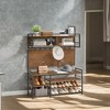 Adjustable 4-Tier Shoe Storage Bench - Versatile Entryway Organizer for Bedroom, Closet, and Living Room - 4 of 4