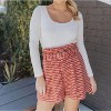 Women's Around The World Tweed Shorts - FLYING TOMATO - 2 of 4