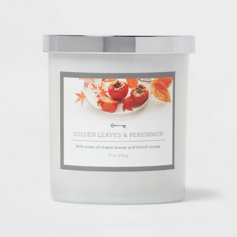 Golden Leaves scented candle