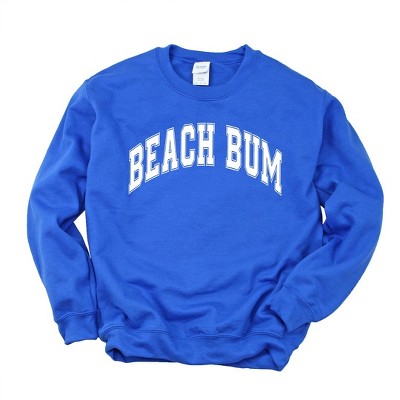 Simply Sage Market Women's Graphic Sweatshirt Varsity Beach Bum