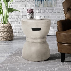 Vynxaria Outdoor  SIDE TABLE All Weather small Coffee Table for Garden Yard Patio Deck Balcony Shed Front Porch - 1 of 4