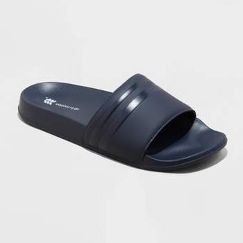 Levi's Mens 3d Slide Slip On Sandal Shoe, Navy, Size 10 : Target