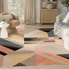 Nourison Washable Decor Back to College Abstract Geometric Indoor Rug - 2 of 4