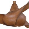 44" Minka Aire Wave Distressed Koa Ceiling Fan with Remote Control - 3 of 4
