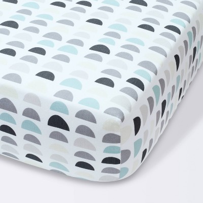 Fitted Crib Sheet Half Circles - Cloud Island™