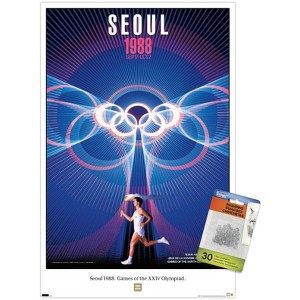 Trends International Team USA - Seoul 1988. Games of the XXIV Olympiad. Unframed Wall Poster Prints - 1 of 4