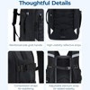 Carry On Travel Backpack, 17 Inch Large Travel backpack Carry On Flight Approved, Personal Item Backpack - 4 of 4