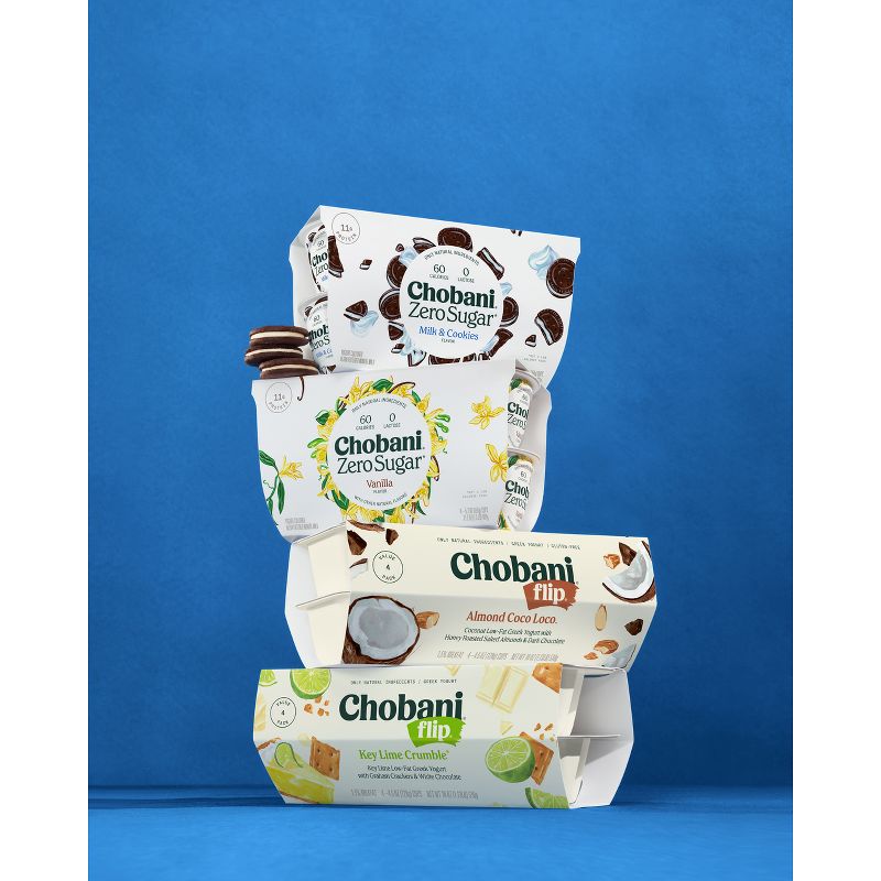 Chobani Flip Mint Chocolate Chip Low Fat Greek Yogurt - 4.5oz, 6 of 8