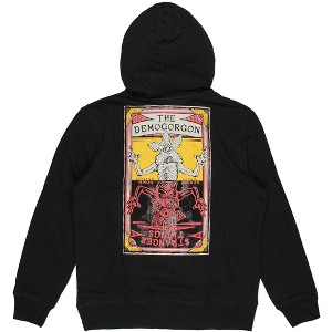 Stranger Things Men's Hell Fire Club The Demogorgon Pullover Hoodie - 1 of 4