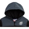 Marvel Spider-Man Captain America Hulk Black Panther Miles Morales Venom Iron Man Half Zip Hoodie Toddler to Little Kid - 2 of 4
