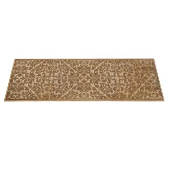 Collections Etc Myla Scrolling Geometric Design Accent Rug