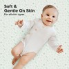 KeaBabies Mini Crib Sheets for Baby Girls, Boys, 2-Pack Soothe Pack and Play Sheets Fitted, Organic Pack N Play Mattress Sheet - 4 of 4