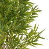 APRILSOUL 70" Artificial Bamboo with Pot，Green - 4 of 4