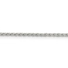 Black Bow Jewelry 1.5mm Sterling Silver Diamond Cut Solid Round Spiga Chain Necklace - image 3 of 4