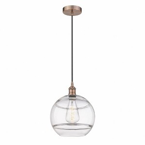 Rochester - 1 Light Cord Hung Mini Pendant In Industrial Style-13.38 Inches Tall and 12 Inches Wide - 1 of 1