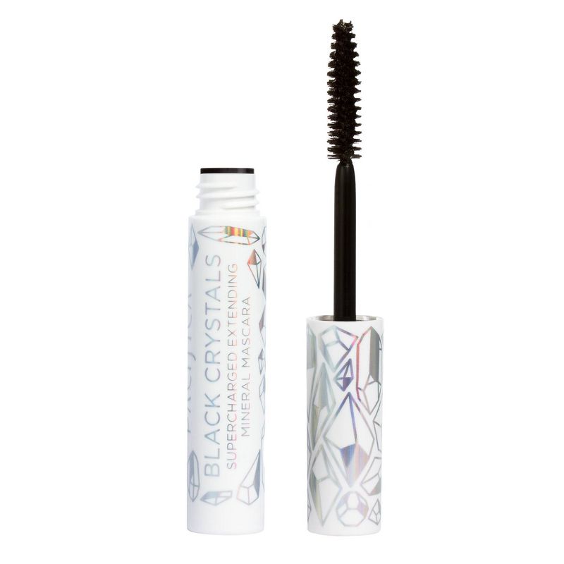 Pacifica Black Crystals Supercharged Extending Mineral Mascara Black Beauty - 0.25oz, 1 of 9