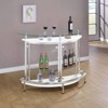 Coaster Amarillo Modern 2 Tier Home Bar Cabinet - 2 of 4