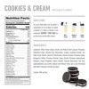 Isopure Low Carb 25g Whey Isolate Protein Powder - Cookies & Cream - 15 Servings - 16.9oz - 4 of 4
