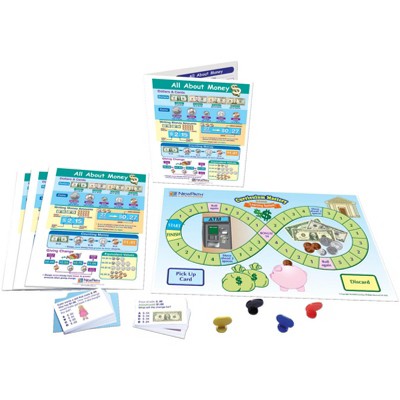 NewPath Learning All About Money Learning Center Game, Grades 3 to 5