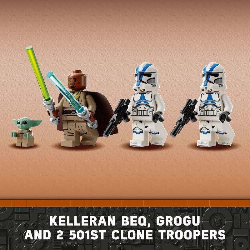 LEGO Star Wars BARC Speeder Escape Mandalorian Toy 75378, 5 of 8