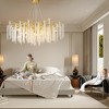 BAOURE 8 Light 23-in Crystal Tree Branches Chandeliers Gold Luxury  Pendant Light Fixture  for Dining Room Bedroom Living Room Entryway - 4 of 4